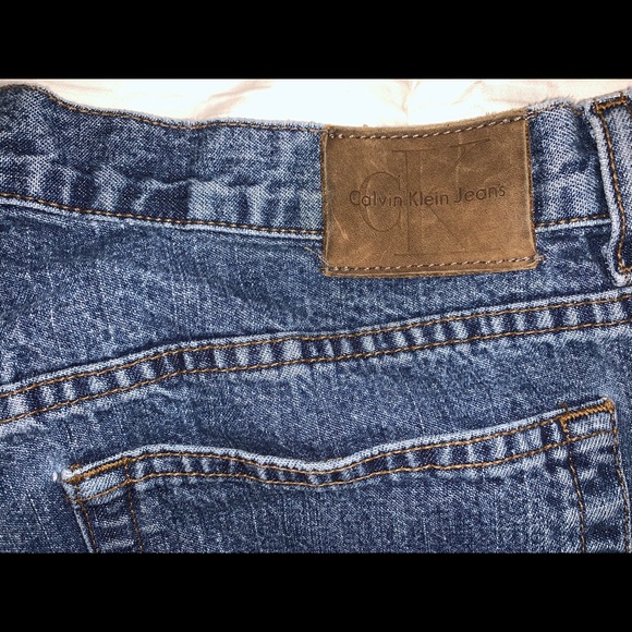 Calvin Klein Jean Cutoffs - Picture 4 of 5